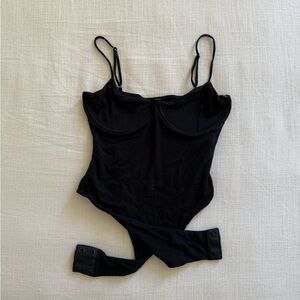 Oh Polly Black Bodysuit
